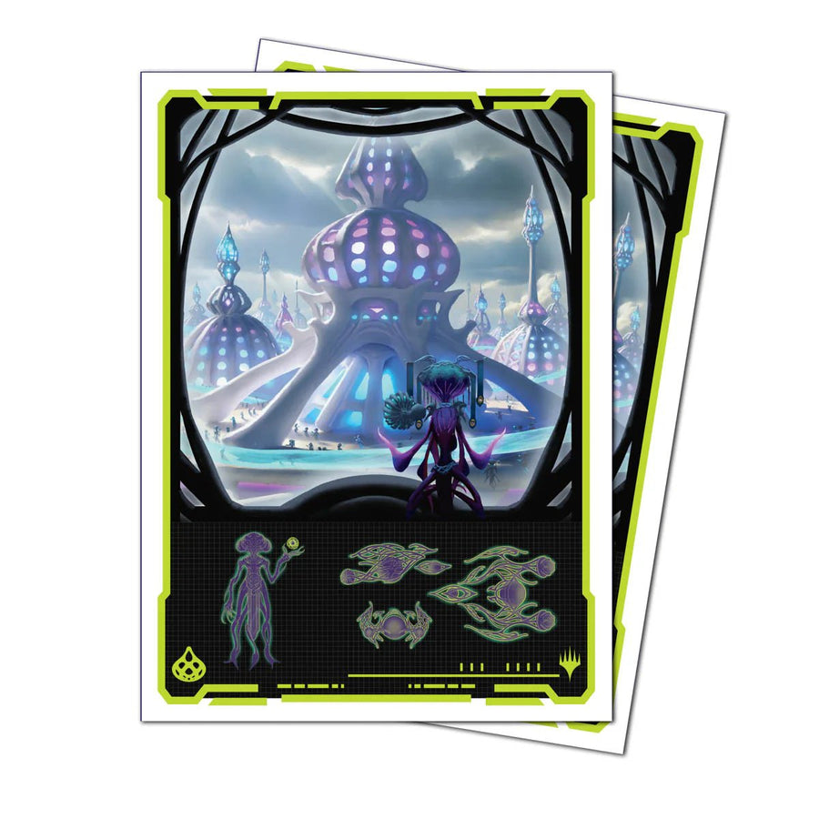 Magic: The Gathering - Edge of Eternities 105ct Apex Deck Protector Sleeves - Gathering Games