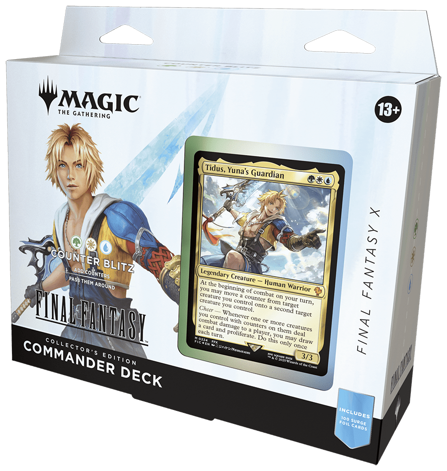 Magic The Gathering: Final Fantasy - Counter Blitz Collector Commander Deck - Gathering Games