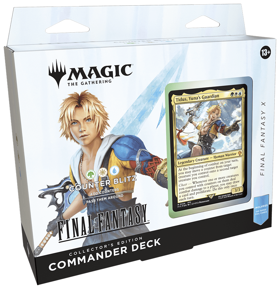 Magic The Gathering: Final Fantasy - Counter Blitz Collector Commander Deck - Gathering Games