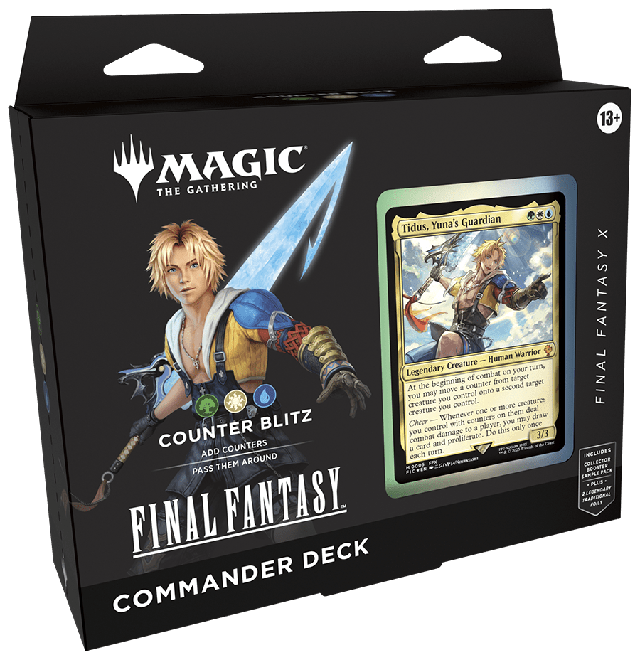 Magic The Gathering: Final Fantasy - Counter Blitz Commander Deck - Gathering Games