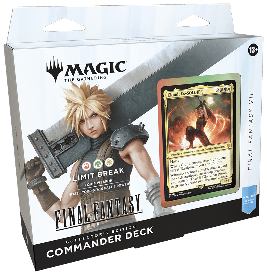 Magic The Gathering: Final Fantasy - Limit Break Collector Commander Deck - Gathering Games