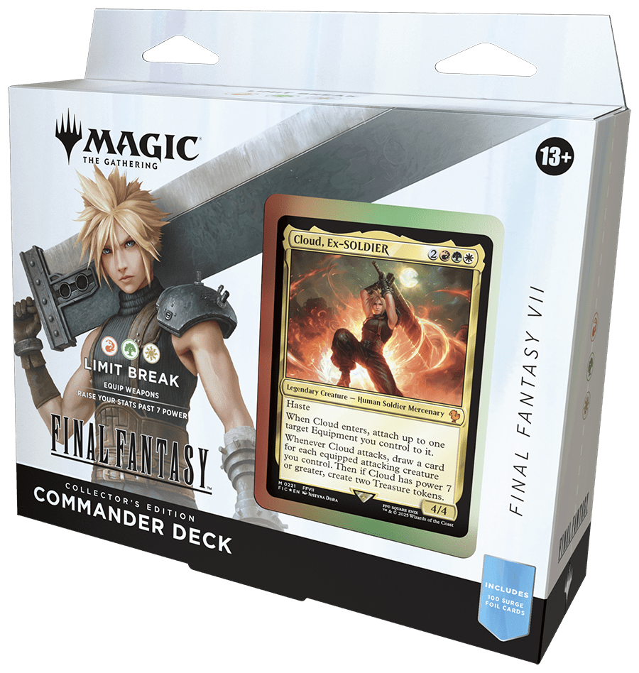 Magic The Gathering: Final Fantasy - Limit Break Collector Commander Deck - Gathering Games