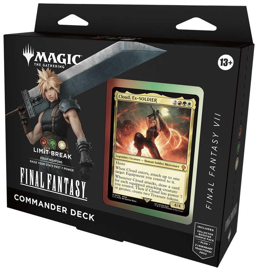 Magic The Gathering: Final Fantasy - Limit Break Commander Deck - Gathering Games