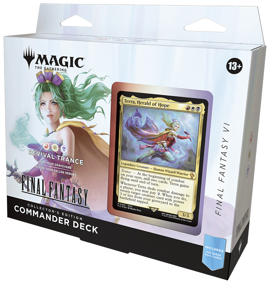 Magic The Gathering: Final Fantasy - Revival Trance Collector Commander Deck - Gathering Games