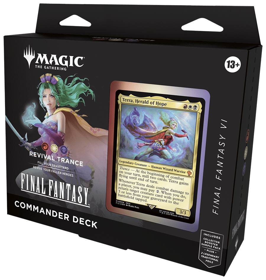 Magic The Gathering: Final Fantasy - Revival Trance Commander Deck - Gathering Games