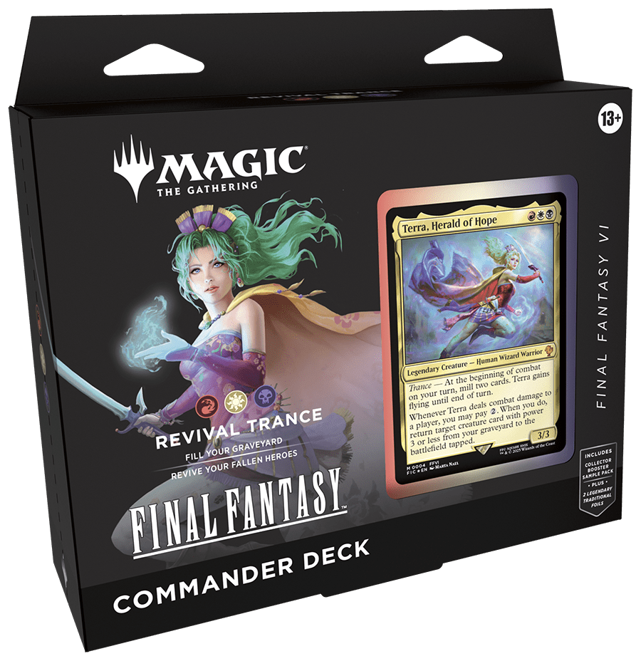Magic The Gathering: Final Fantasy - Revival Trance Commander Deck - Gathering Games