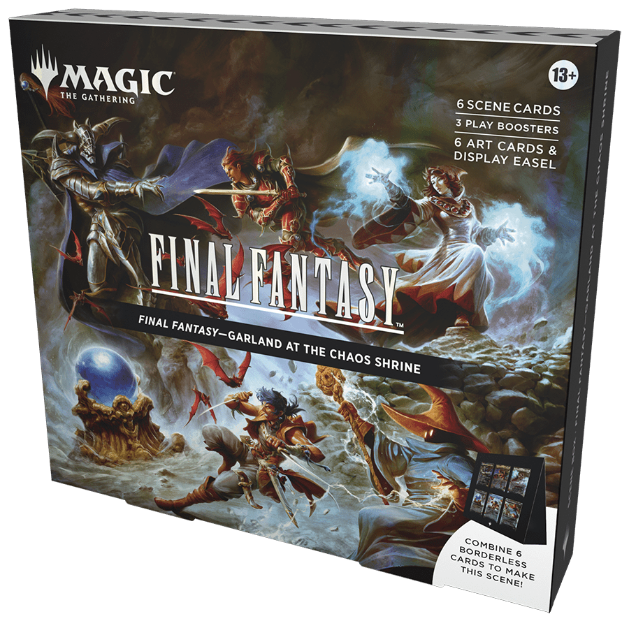 Magic The Gathering: Final Fantasy Scene Box - Garland At The Chaos Shrine - Gathering Games