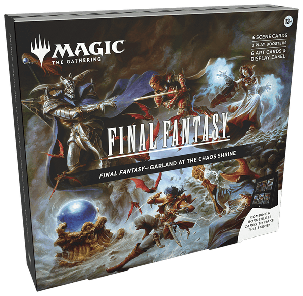 Magic The Gathering: Final Fantasy Scene Box - Garland At The Chaos Shrine - 1