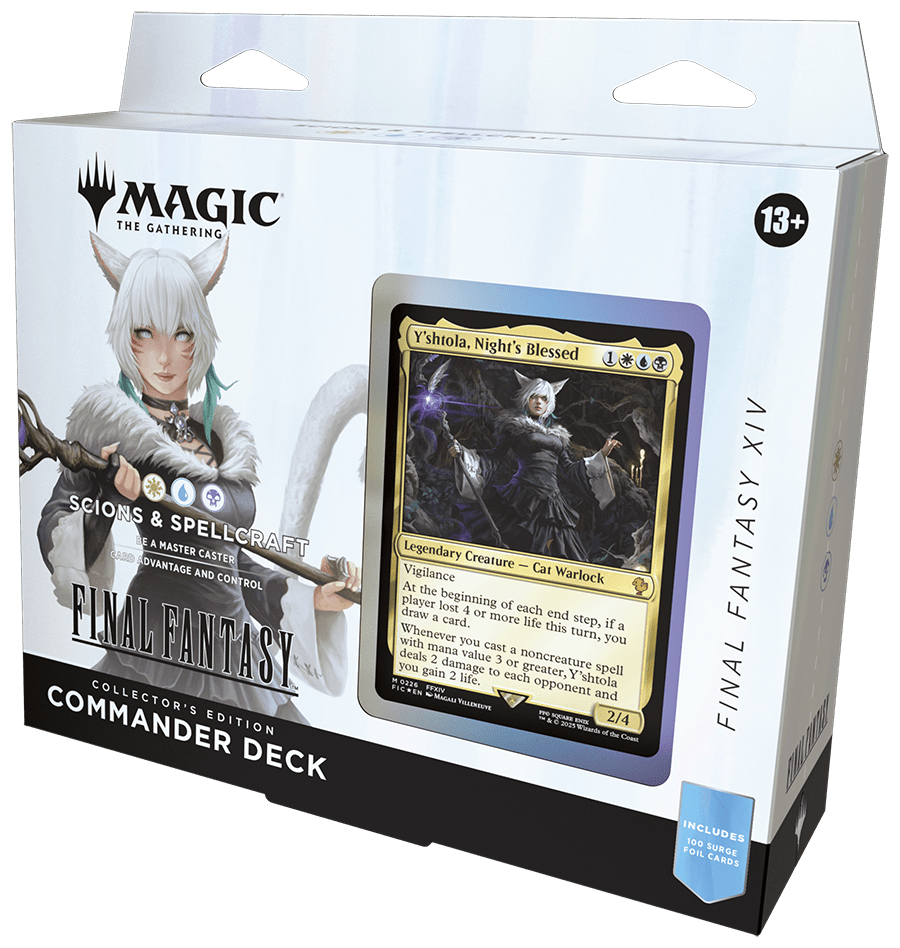 Magic The Gathering: Final Fantasy - Scions and Spellcraft Collector Commander Deck - Gathering Games