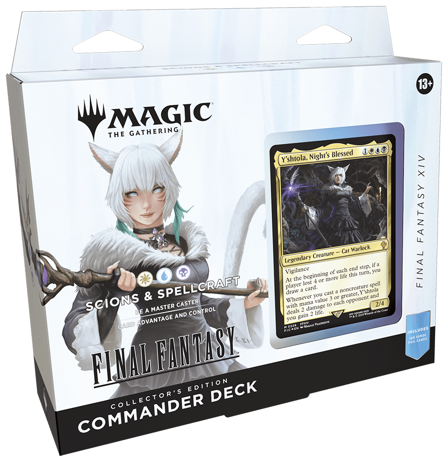 Magic The Gathering: Final Fantasy - Scions and Spellcraft Collector Commander Deck - Gathering Games