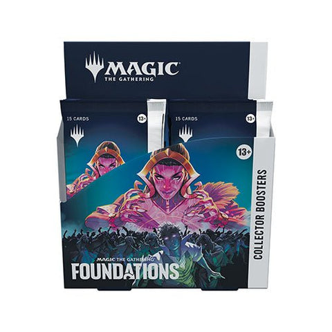 Magic The Gathering: Foundations Collector Booster Box - Gathering Games