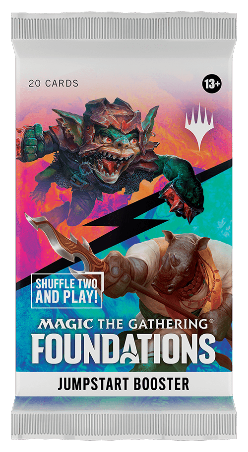Magic The Gathering: Foundations Jumpstart 2025 Booster Pack - Gathering Games