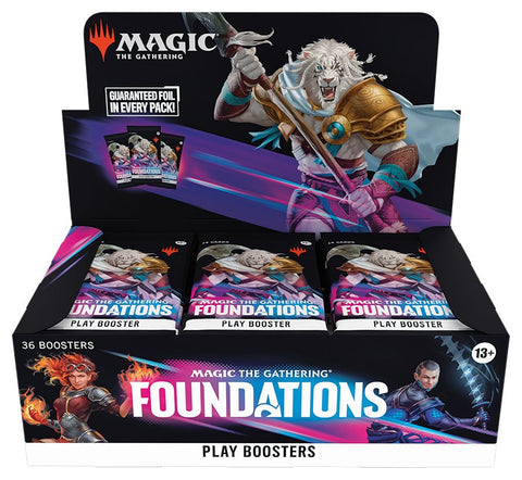 Magic The Gathering: Foundations Play Booster Box - Gathering Games