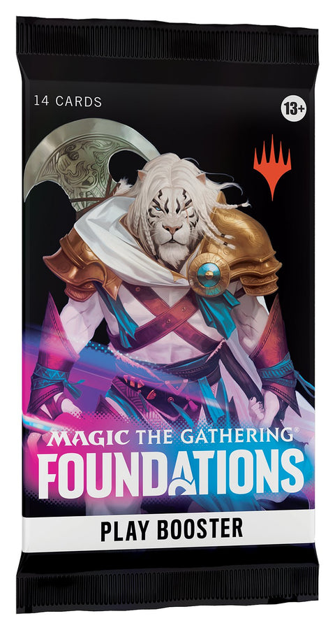 Magic The Gathering: Foundations Play Booster Pack - Gathering Games