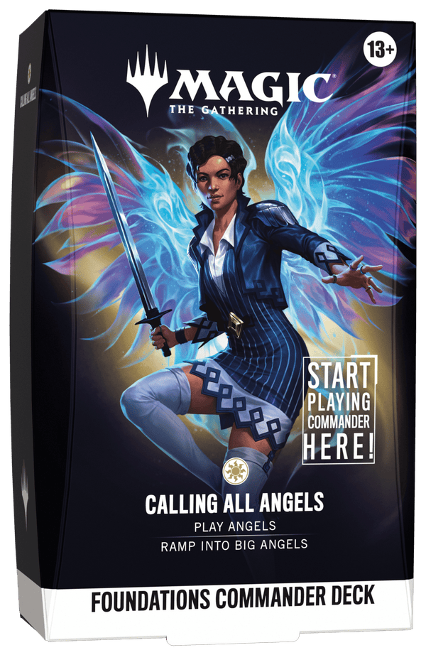 Magic: The Gathering: Foundations - Starter Commander Deck - Calling All Angels - 2