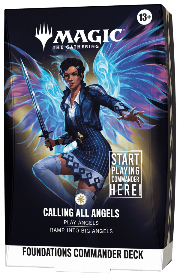 Magic: The Gathering: Foundations - Starter Commander Deck - Calling All Angels - 3