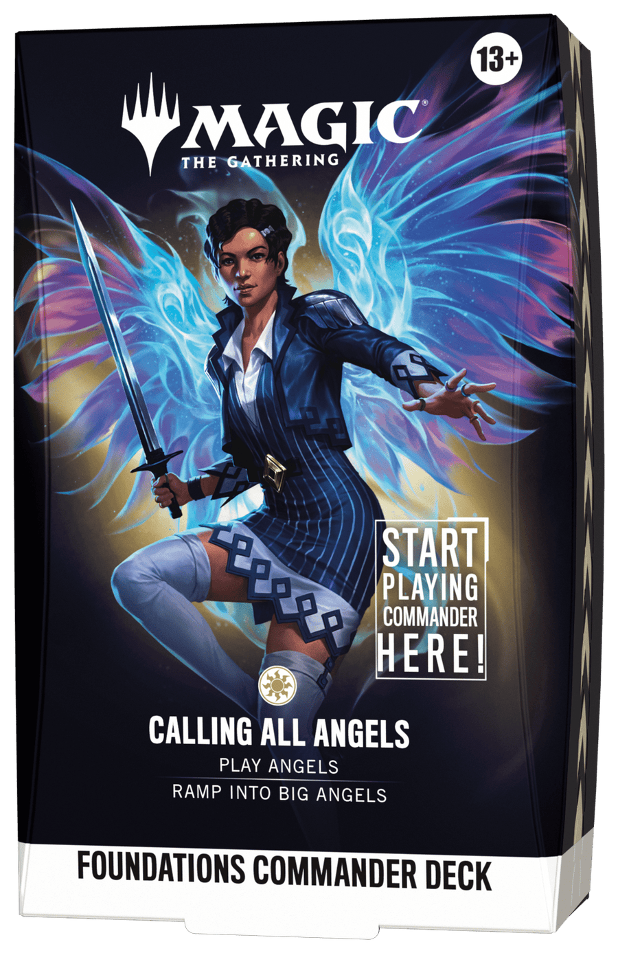 Magic: The Gathering: Foundations - Starter Commander Deck - Calling All Angels - Gathering Games