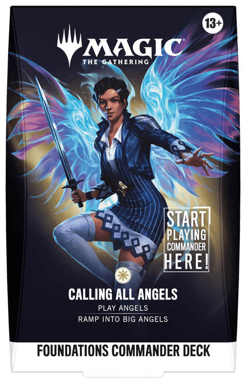 Magic: The Gathering: Foundations - Starter Commander Deck - Calling All Angels - Gathering Games