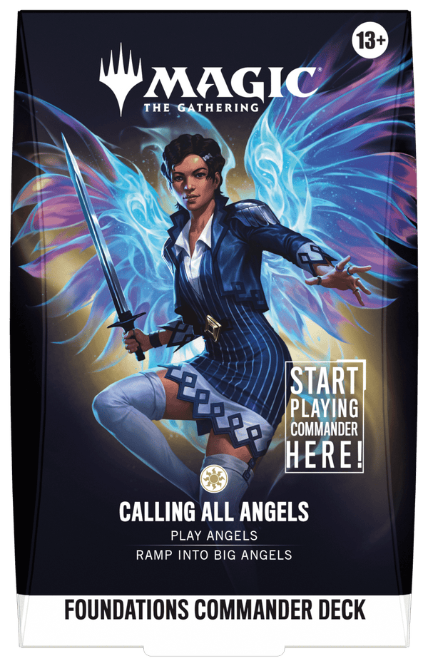Magic: The Gathering: Foundations - Starter Commander Deck - Calling All Angels - 1