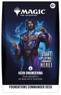 Magic: The Gathering: Foundations - Starter Commander Deck - Keen Engineering - 1