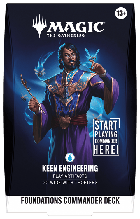Magic: The Gathering: Foundations - Starter Commander Deck - Keen Engineering - Gathering Games