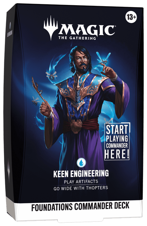 Magic: The Gathering: Foundations - Starter Commander Deck - Keen Engineering - Gathering Games