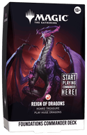 Magic: The Gathering: Foundations - Starter Commander Deck - Reign of Dragons - 2