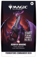 Magic: The Gathering: Foundations - Starter Commander Deck - Reign of Dragons - 1