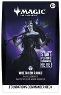 Magic: The Gathering: Foundations - Starter Commander Deck - Wretched Ranks - 1