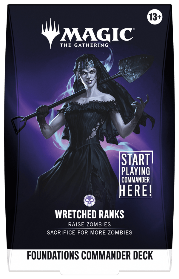 Magic: The Gathering: Foundations - Starter Commander Deck - Wretched Ranks - 1