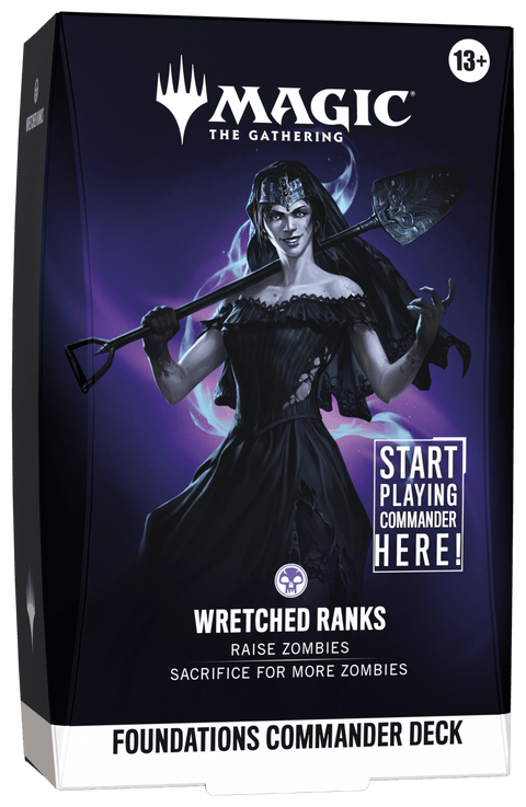 Magic: The Gathering: Foundations - Starter Commander Deck - Wretched Ranks - Gathering Games