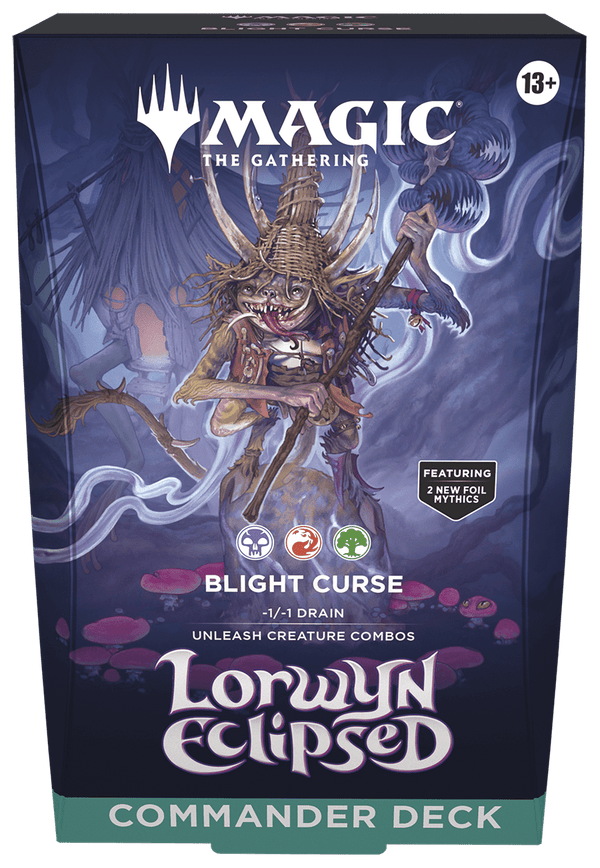 Magic: The Gathering - Lorwyn Eclipsed Commander Deck - Blight Curse - 1