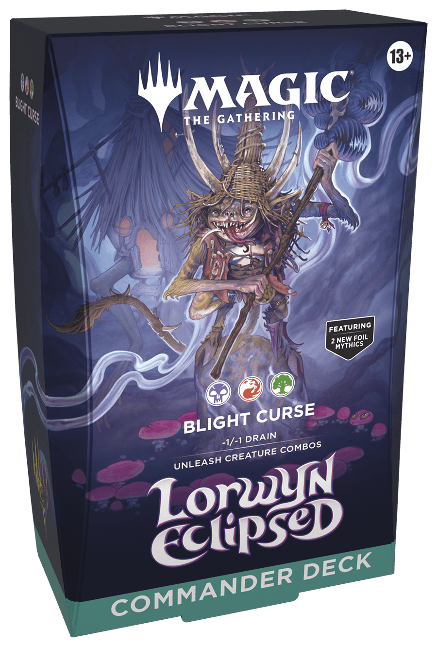 Magic: The Gathering - Lorwyn Eclipsed Commander Deck - Blight Curse - Gathering Games