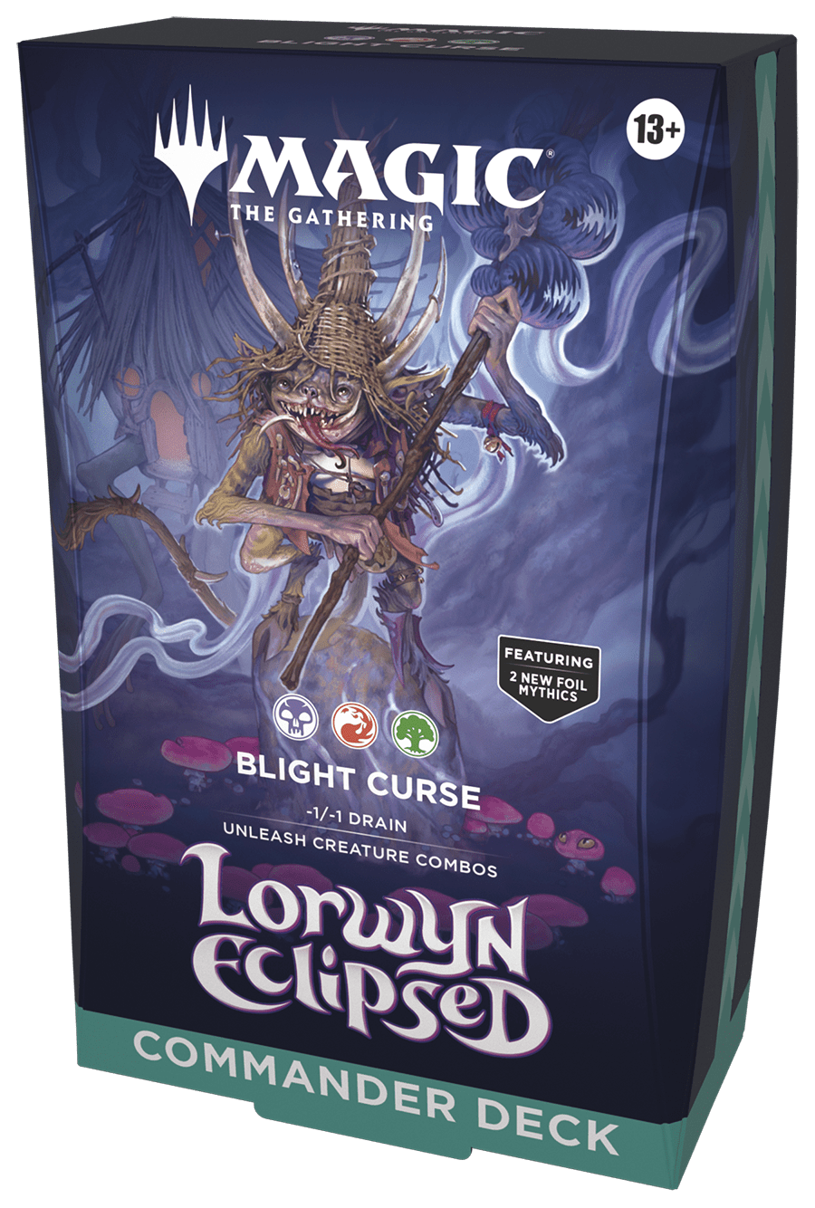 Magic: The Gathering - Lorwyn Eclipsed Commander Deck - Blight Curse - Gathering Games