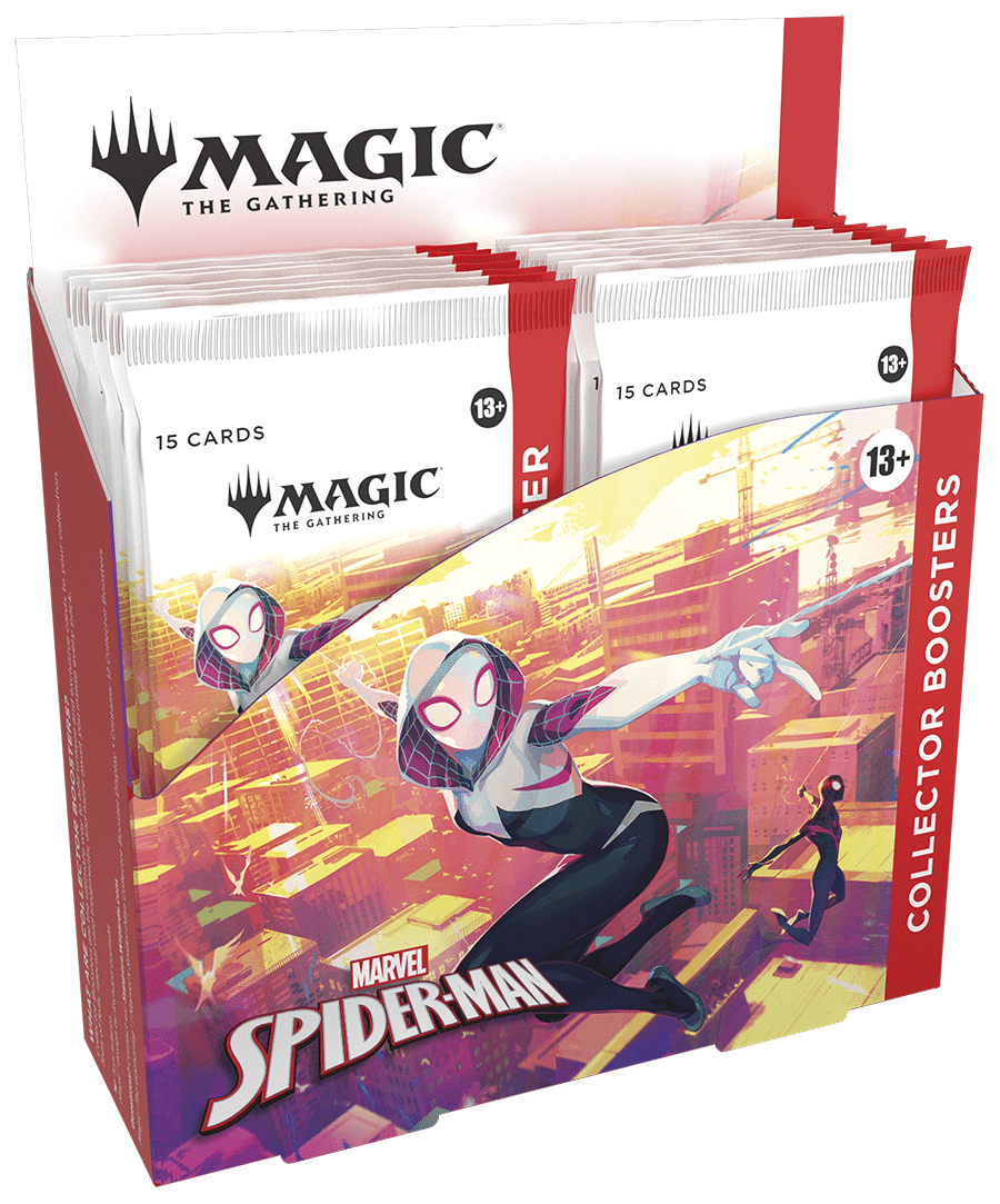Magic The Gathering: Marvel Spider - Man - Collector Booster Box - Gathering Games