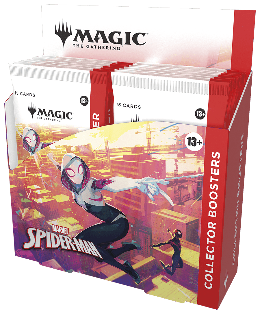 Magic The Gathering: Marvel Spider - Man - Collector Booster Box - Gathering Games