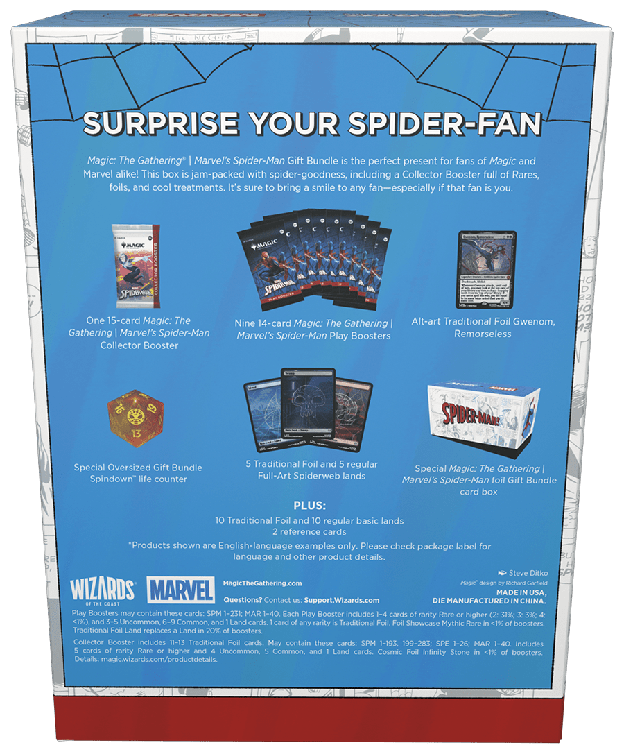 Magic The Gathering: Marvel Spider - Man - Gift Bundle - Gathering Games