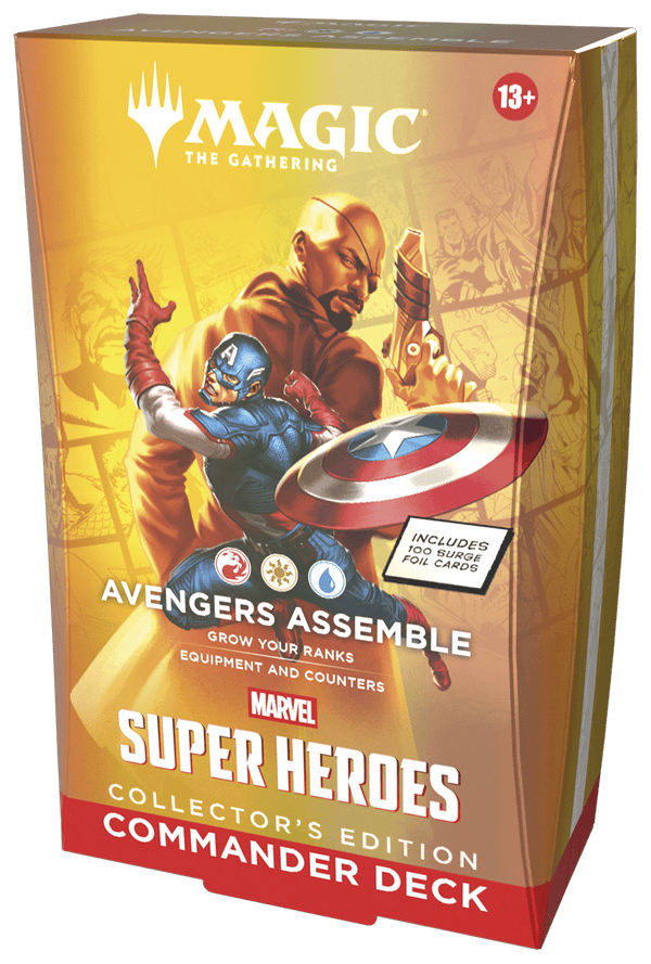 Magic: The Gathering - Marvel Super Heroes Avengers Assemble Collector Commander Deck - 3
