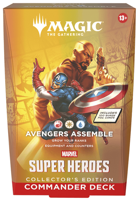 Magic: The Gathering - Marvel Super Heroes Avengers Assemble Collector Commander Deck - Gathering Games