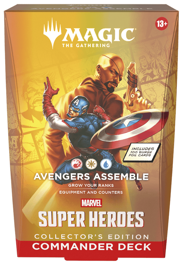Magic: The Gathering - Marvel Super Heroes Avengers Assemble Collector Commander Deck - 1