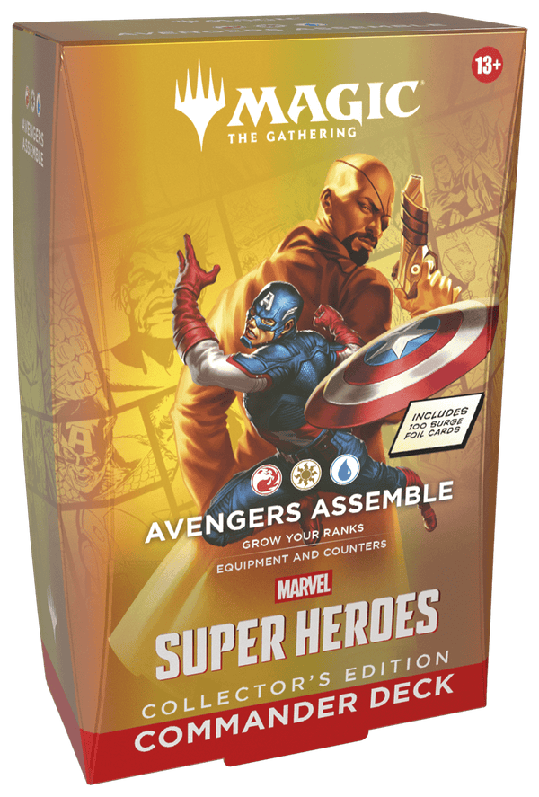 Magic: The Gathering - Marvel Super Heroes Avengers Assemble Collector Commander Deck - 2
