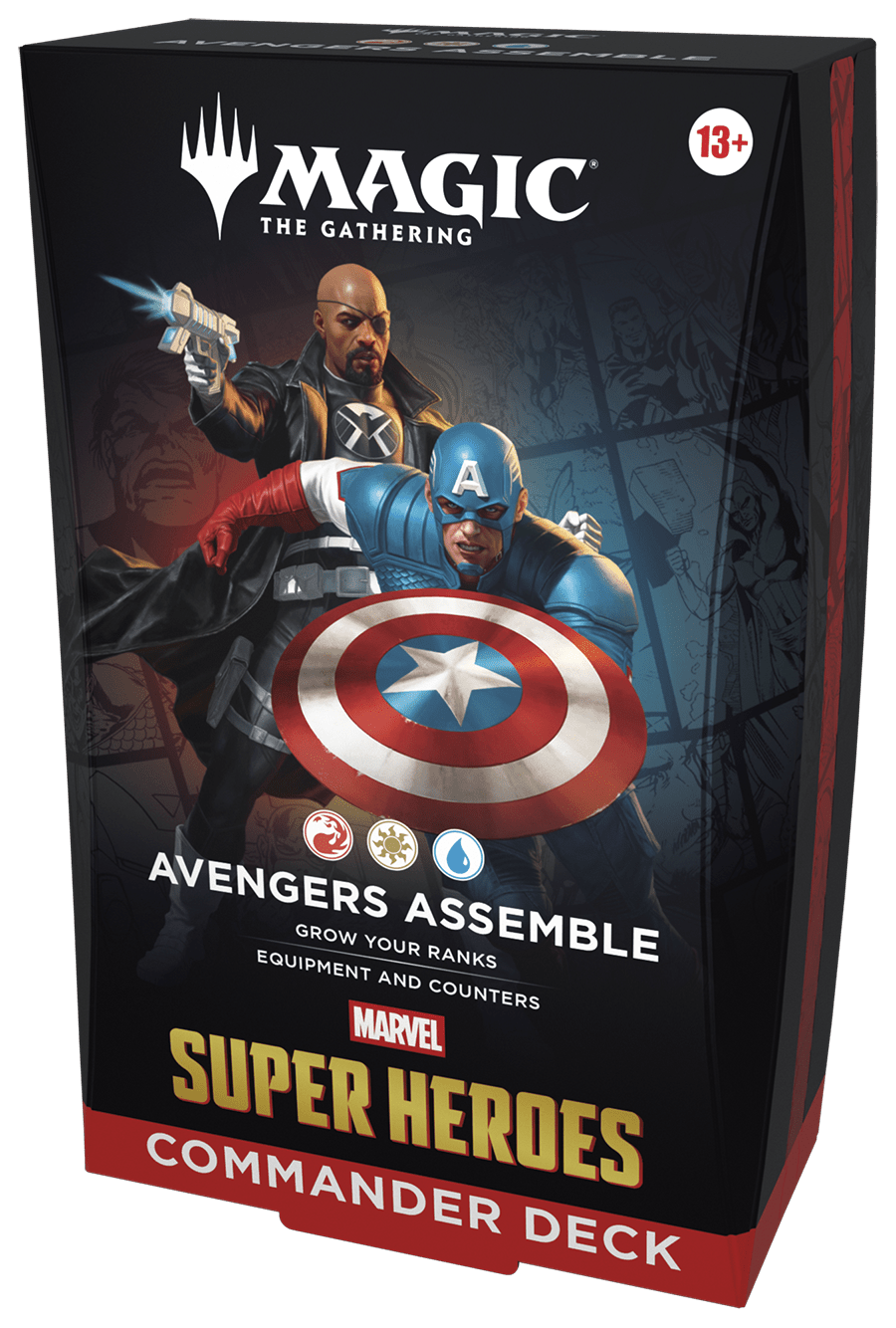 Magic: The Gathering - Marvel Super Heroes Avengers Assemble Commander Deck - Gathering Games