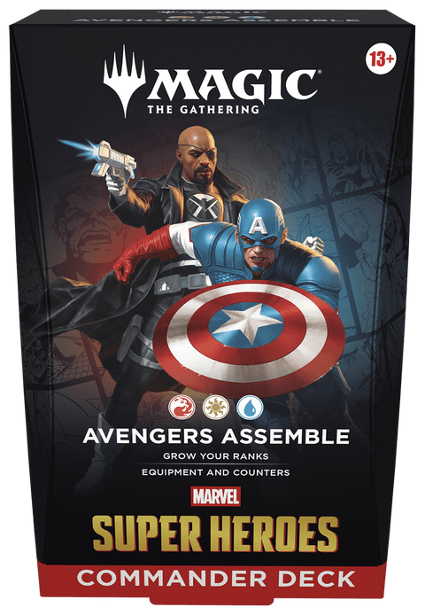 Magic: The Gathering - Marvel Super Heroes Avengers Assemble Commander Deck - Gathering Games