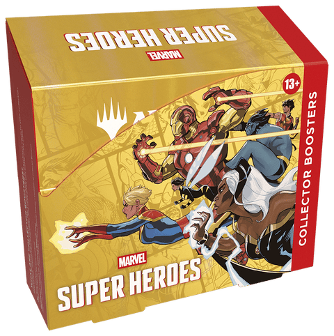 Magic: The Gathering - Marvel Super Heroes Collector Booster Box - Gathering Games