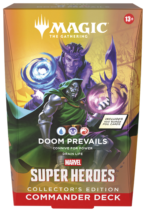 Magic: The Gathering - Marvel Super Heroes Doom Prevails Collector Commander Deck - Gathering Games