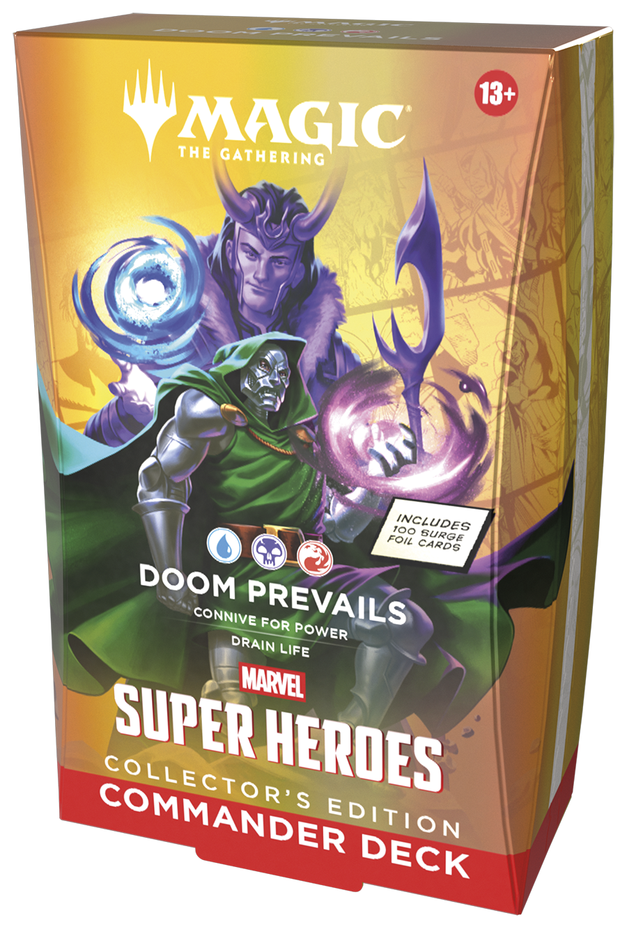 Magic: The Gathering - Marvel Super Heroes Doom Prevails Collector Commander Deck - Gathering Games