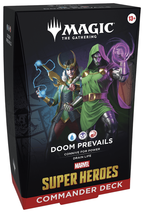 Magic: The Gathering - Marvel Super Heroes Doom Prevails Commander Deck - Gathering Games