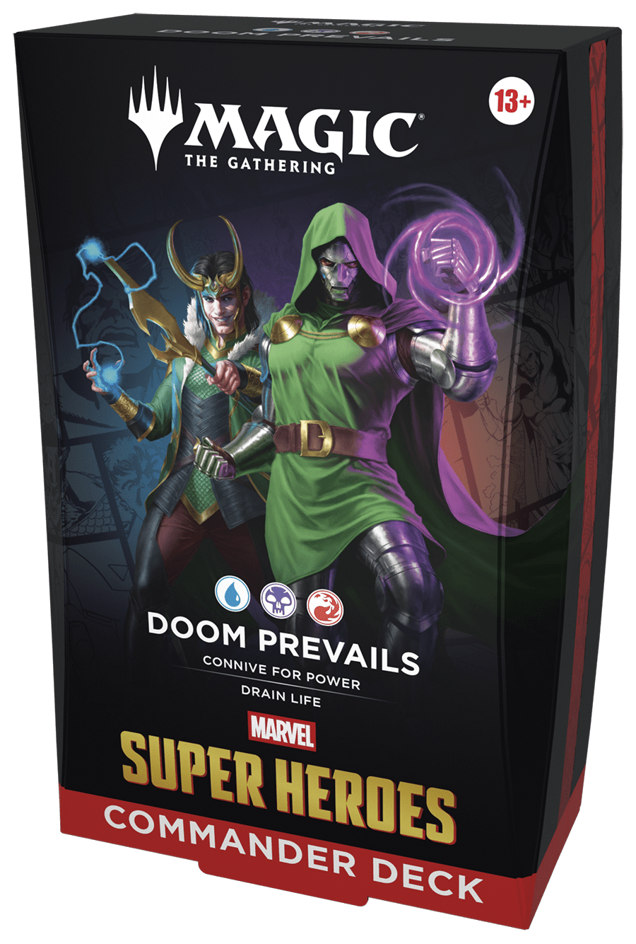 Magic: The Gathering - Marvel Super Heroes Doom Prevails Commander Deck - Gathering Games