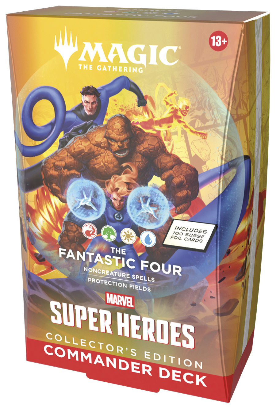 Magic: The Gathering - Marvel Super Heroes Fantastic Four Collector Commander Deck - Gathering Games