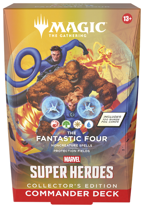 Magic: The Gathering - Marvel Super Heroes Fantastic Four Collector Commander Deck - Gathering Games